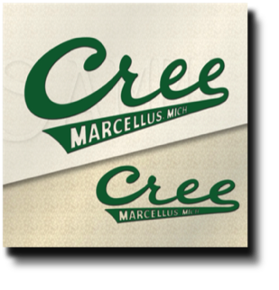 Cree Travel Trailer Decal
